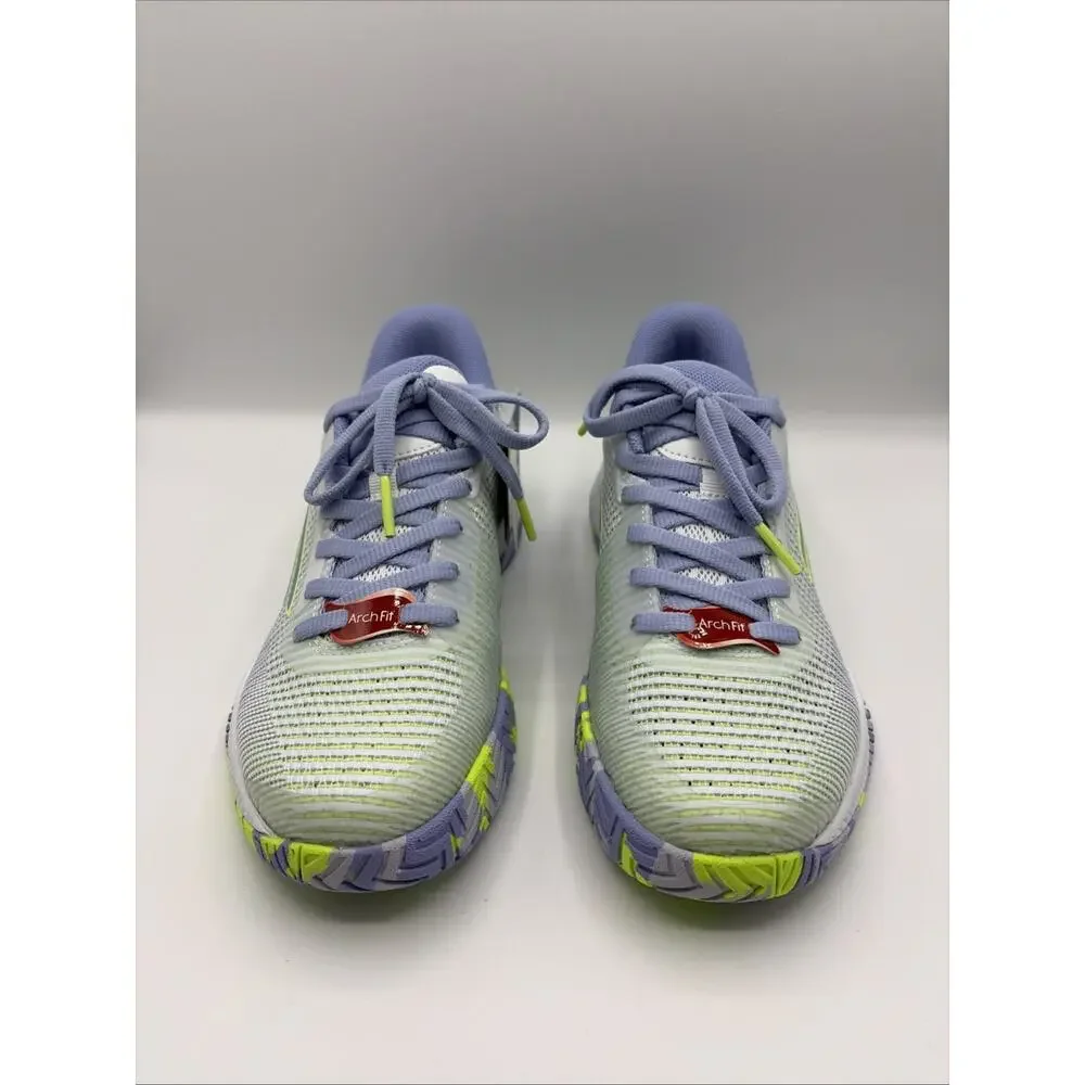 Women's Viper Court Pro 2.0 Pickleball WHITE / PERIWINKLE WIDE Sz US 5.5 RARE